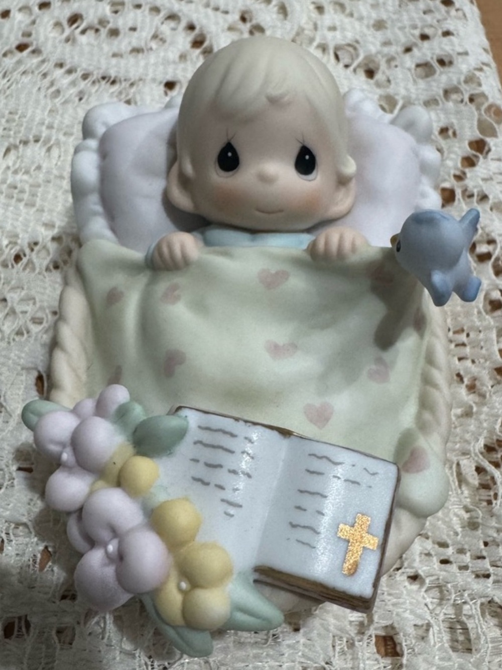 Precious moments figurine A Godchild close to my heart